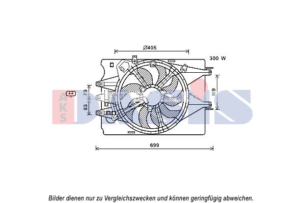 AKS DASIS Ventilators, Motora dzesēšanas sistēma 088102N